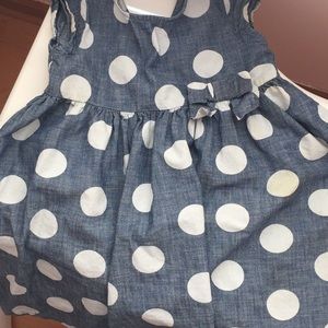 Baby gap spring denim dress 18-24 mos